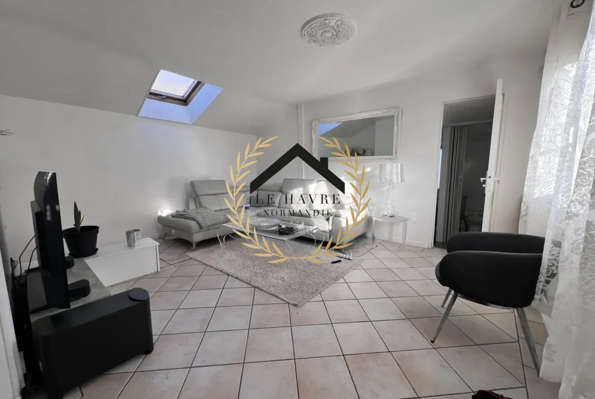 Maison de 83 m² au Havre, sans travaux, jardin, terrasse et garage 