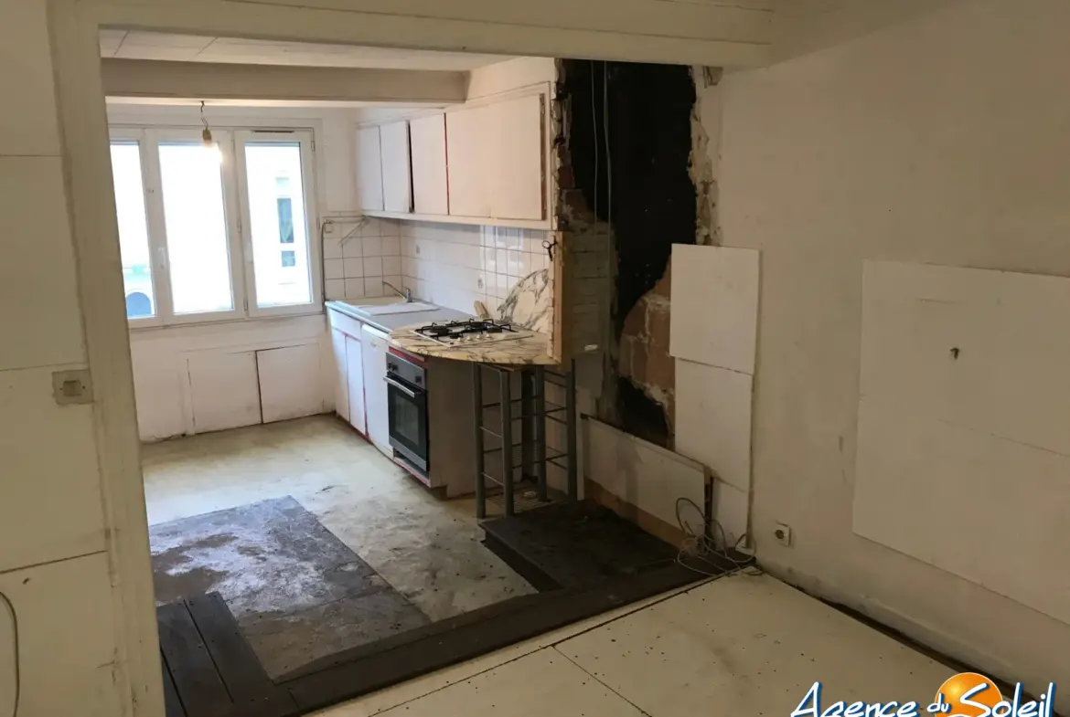 Maison à rénover avec grand potentiel à Gabian – Investissez dans un projet immobilier au cœur du village 