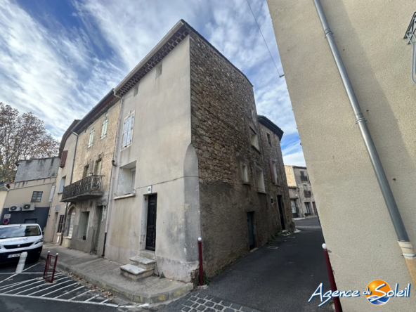 Maison à rénover avec grand potentiel à Gabian – Investissez dans un projet immobilier au cœur du village