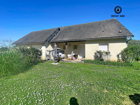 Maison de plain-pied avec locataire en place à Saint-Viance