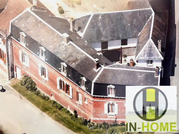 Ensemble immobilier avec dépendances et potentiel de développement à Warsy (80500)