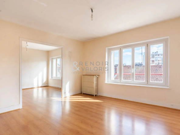 Bel appartement de 4 pièces avec 2 chambres à Nancy - Dernier étage