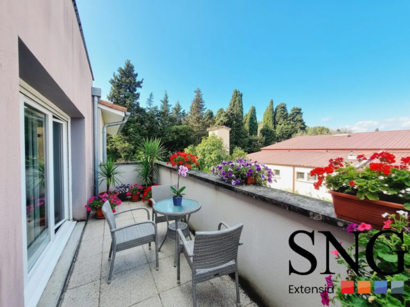 Appartement T2 lumineux, climatisé avec parking à Castanet-Tolosan