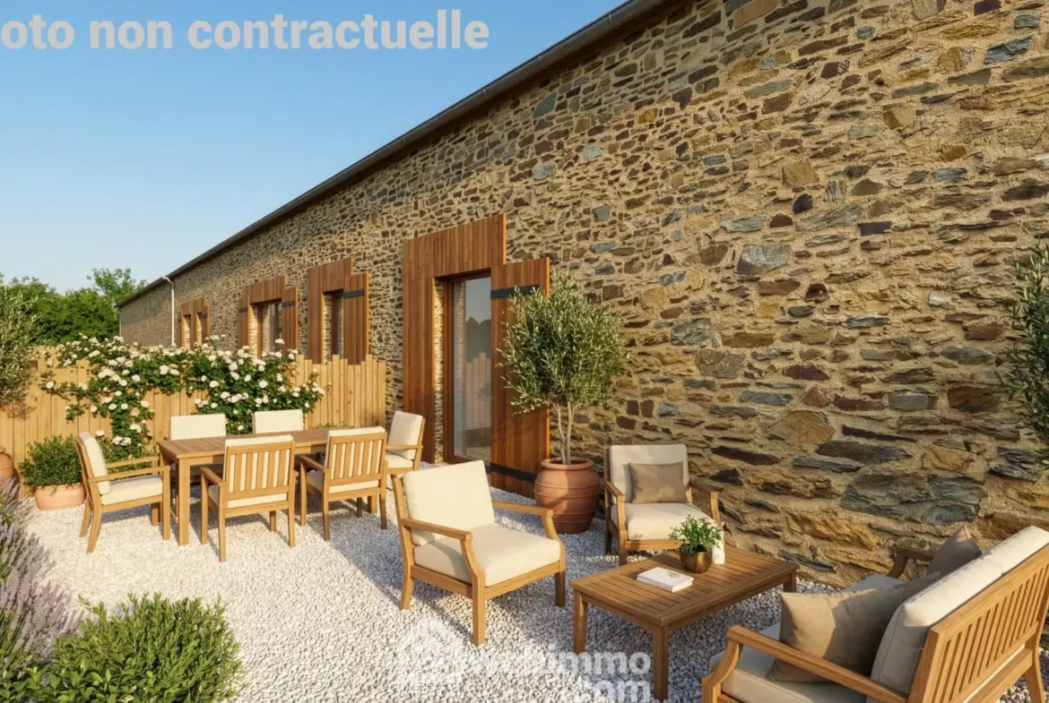 Appartement duplex T3 de 72,20 m² avec terrasse et parking aux Achards 