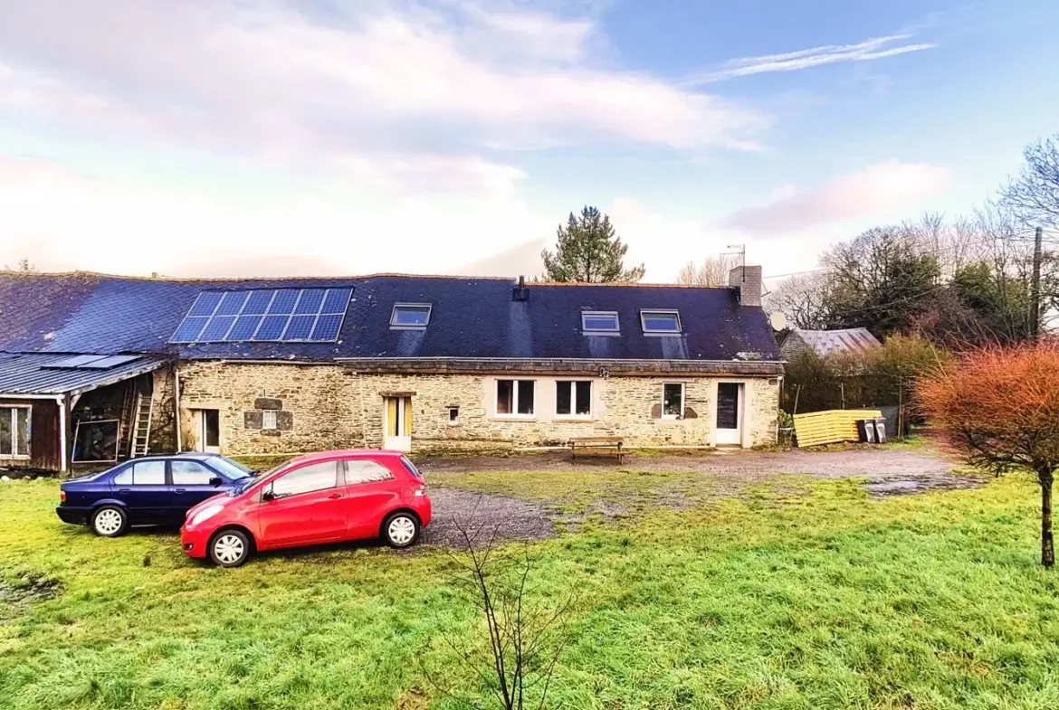Maison 112 m² avec dépendances et grand terrain à Plussulien 