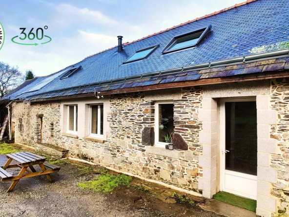 Maison 112 m² avec dépendances et grand terrain à Plussulien