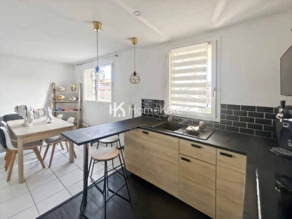 Vente appartement T2 lumineux avec terrasse et parking à Aussonne
