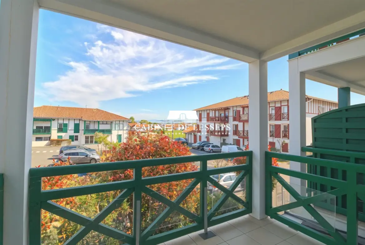 Appartement de type 2 à Ustaritz avec terrasse et stationnement 
