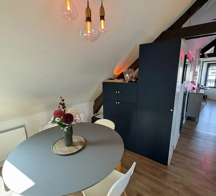 Appartement T2 rénové en plein centre de Vannes avec prestations modernes 