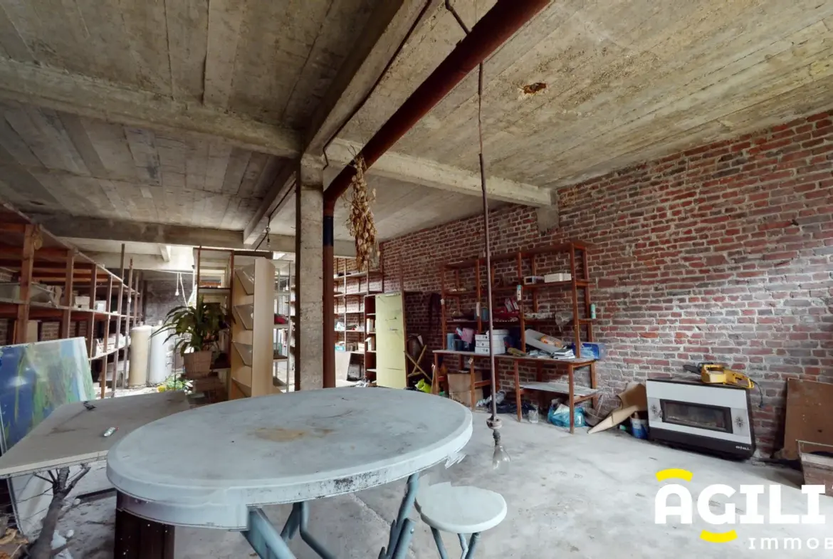Maison à rénover avec terrasse à Orchies - Investissement idéal 