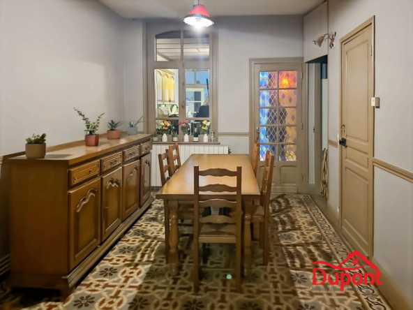 Maison familiale à Denain avec 4 chambres, jardin et cave