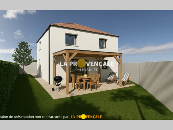 Maison neuve 4 pièces à Pourrières, construction moderne et économique