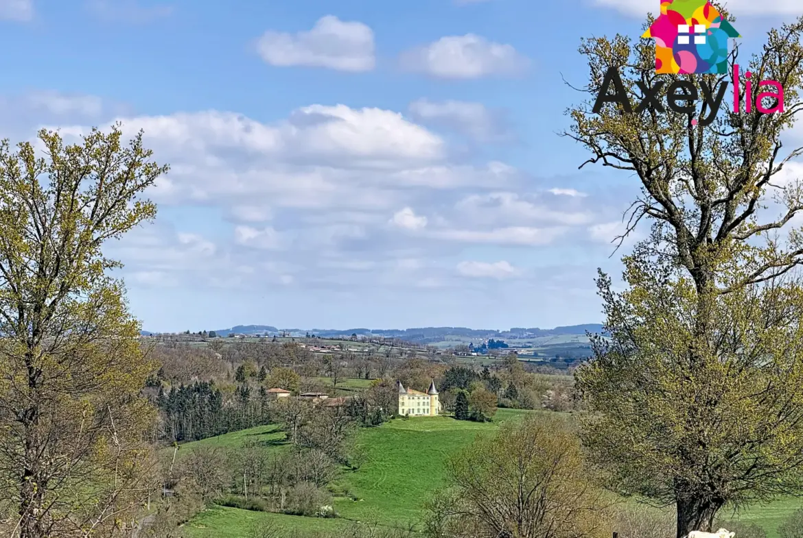 Maison rénovée à Perreux avec 3 chambres, terrasse et terrain de 714 m² 