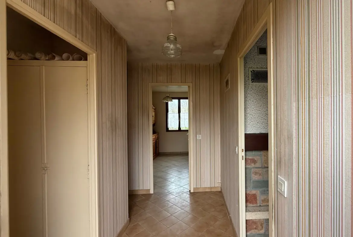 Maison individuelle de 80 m² avec 3 chambres à Doue, vue champêtre 