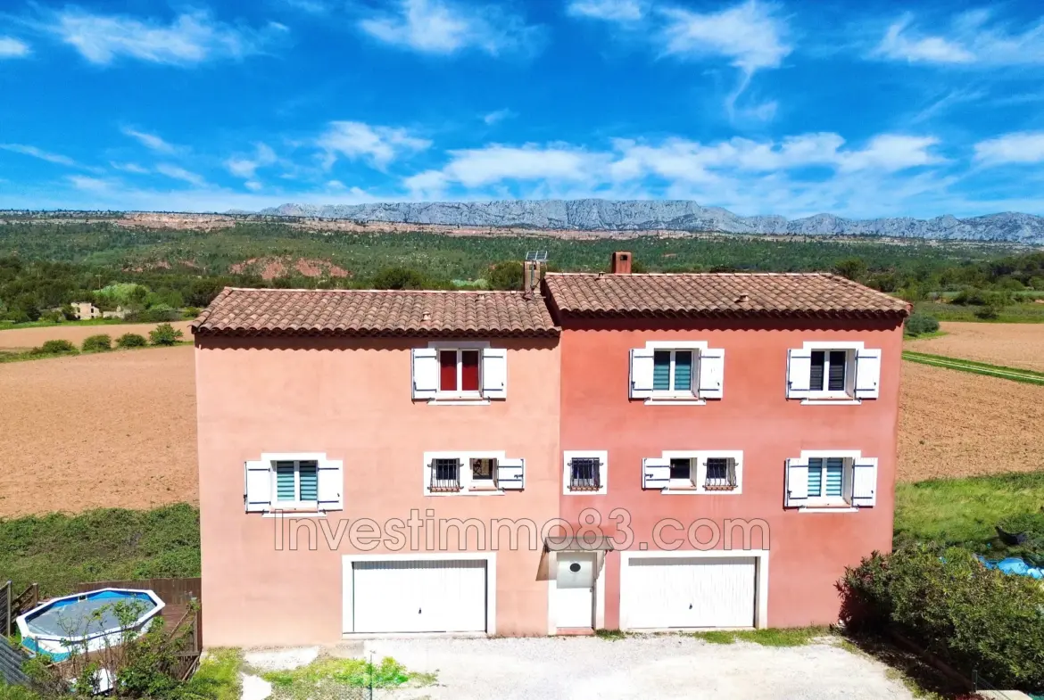 Appartement lumineux de 64 m² avec balcon et garage à Rousset, proche village 