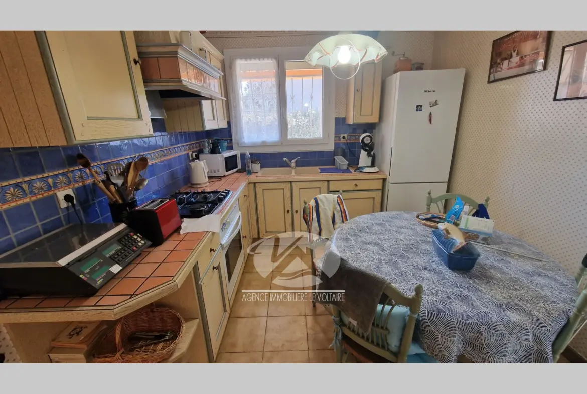 Villa à vendre à Sérignan avec 3 chambres et jardin - Opportunité à ne pas manquer 