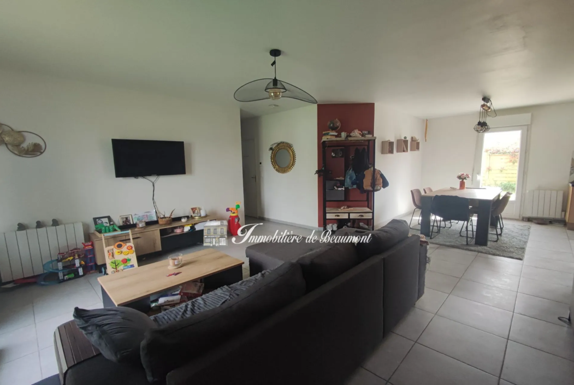 Maison individuelle de plain-pied avec combles aménageables près de Beaumont-le-Roger 