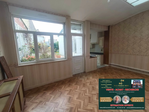 Maison à vendre à Berlaimont avec garage, cave et jardin de 245 m²