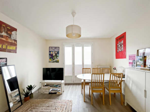 Appartement T3 à Rennes de 52,8 m² avec cave et stationnement collectif