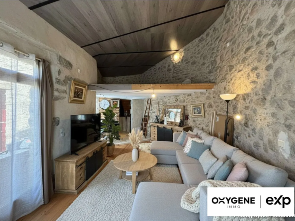 Maison en pierre authentique à Fuilla, proche ski et nature, 98 m²