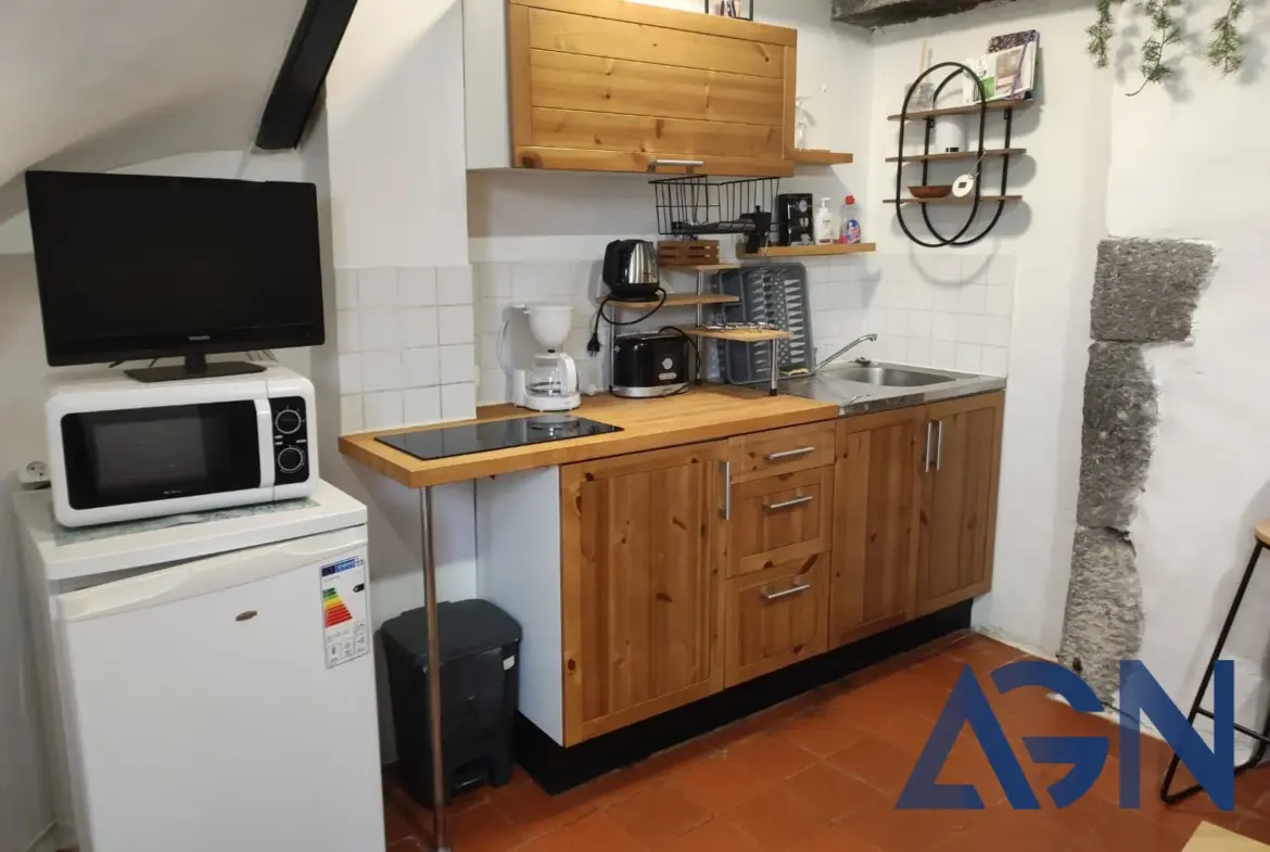 Maison atypique en pierre avec terrasse au cœur d'Agde 