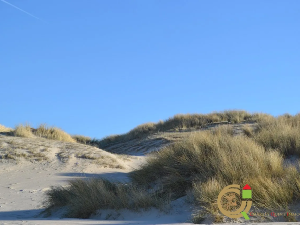 Terrain constructible à Merlimont de 1560 m² avec grande possibilité de construction