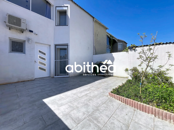 Maison 4 pièces rénovée à Béziers Montimaran avec jardin et stationnement
