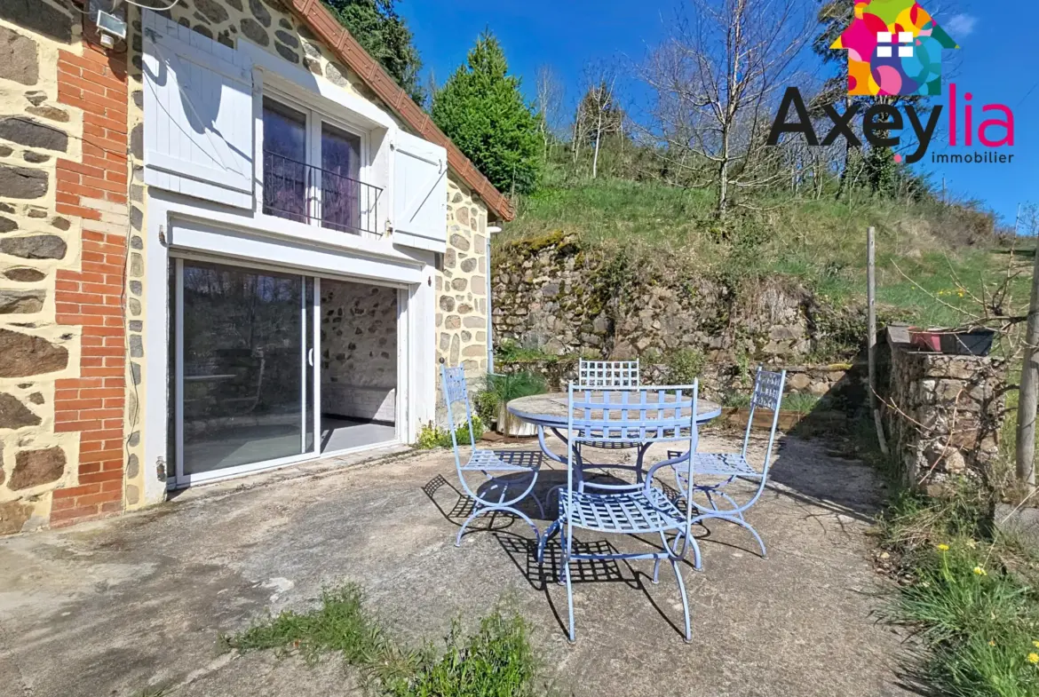 Maison en pierre à vendre à Villemontais avec grand terrain et potentiel d'aménagement 