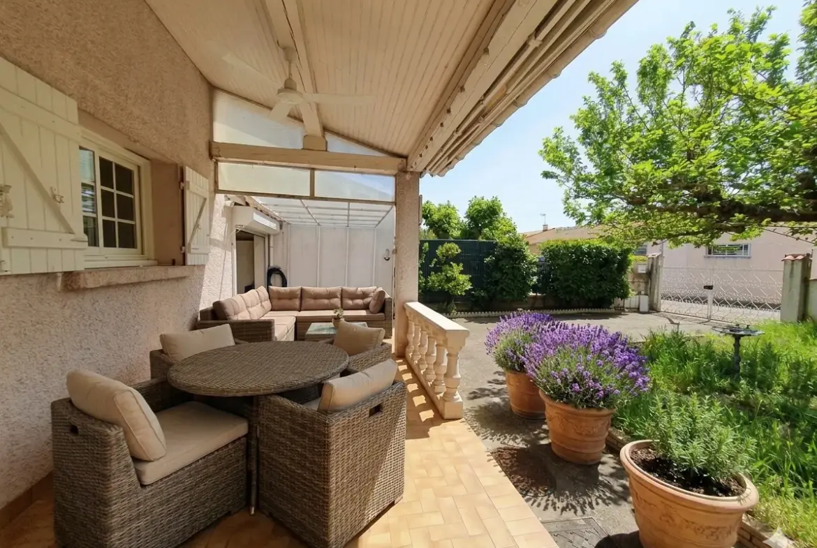 Villa 4 chambres avec jardin, garage et potentiel à Caissargues 