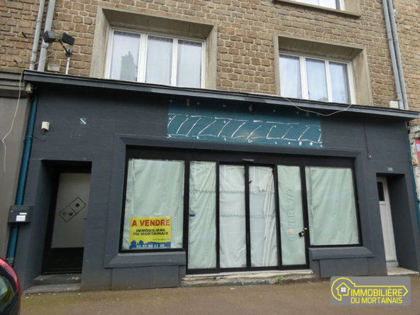 A vendre murs commerciaux en centre-ville de Saint-Hilaire-du-Harcouët