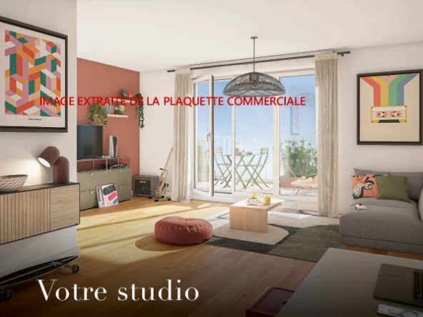 Duplex neuf à Elbeuf avec 3 chambres, terrasse et jardin, livraison 2027, prix investisseur