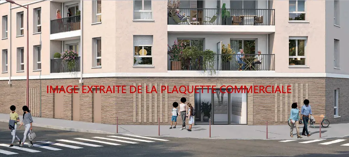 Duplex neuf à Elbeuf avec 3 chambres, terrasse et jardin, livraison 2027, prix investisseur 