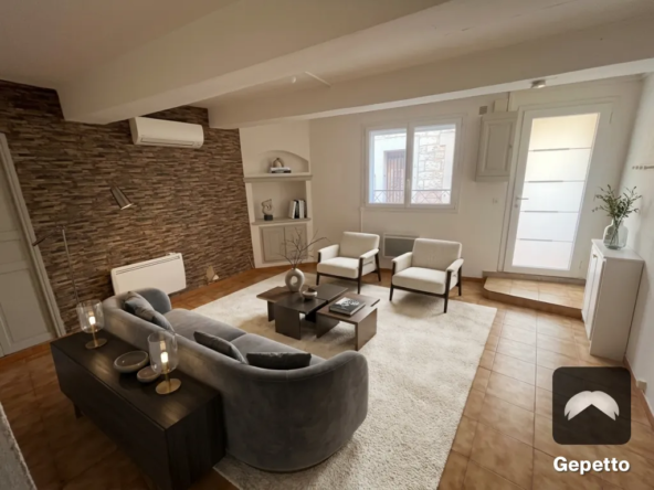 Appartement T3 de 72 m² en centre-ville à Mauguio