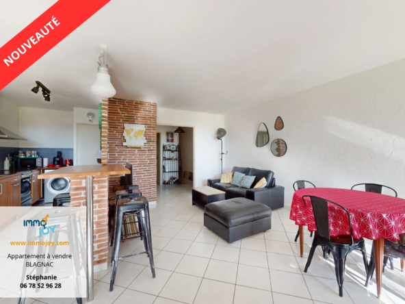 Appartement T5 à vendre à Blagnac avec terrasse et garage - Spacieux et pratique
