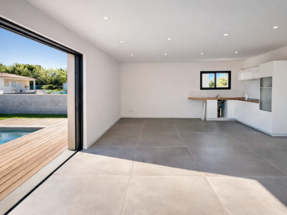 Maison neuve de plain-pied avec piscine à Saint-Christol-lès-Alès