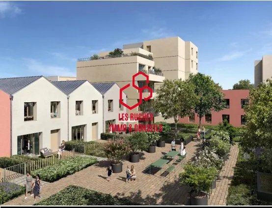 Charmant appartement T2 de 41,64 m² avec terrasse à Louvres