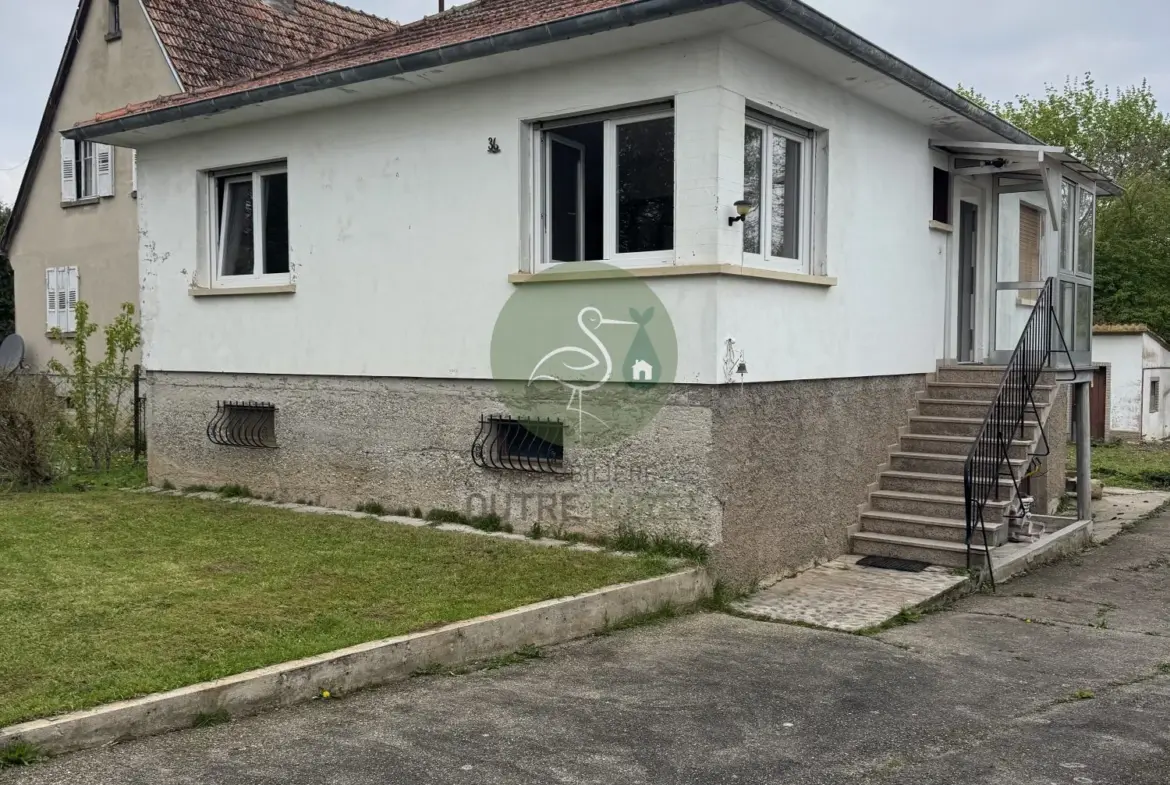 Maison à Rafraîchir avec Grand Jardin et Garage à Soultz-sous-Forêts 