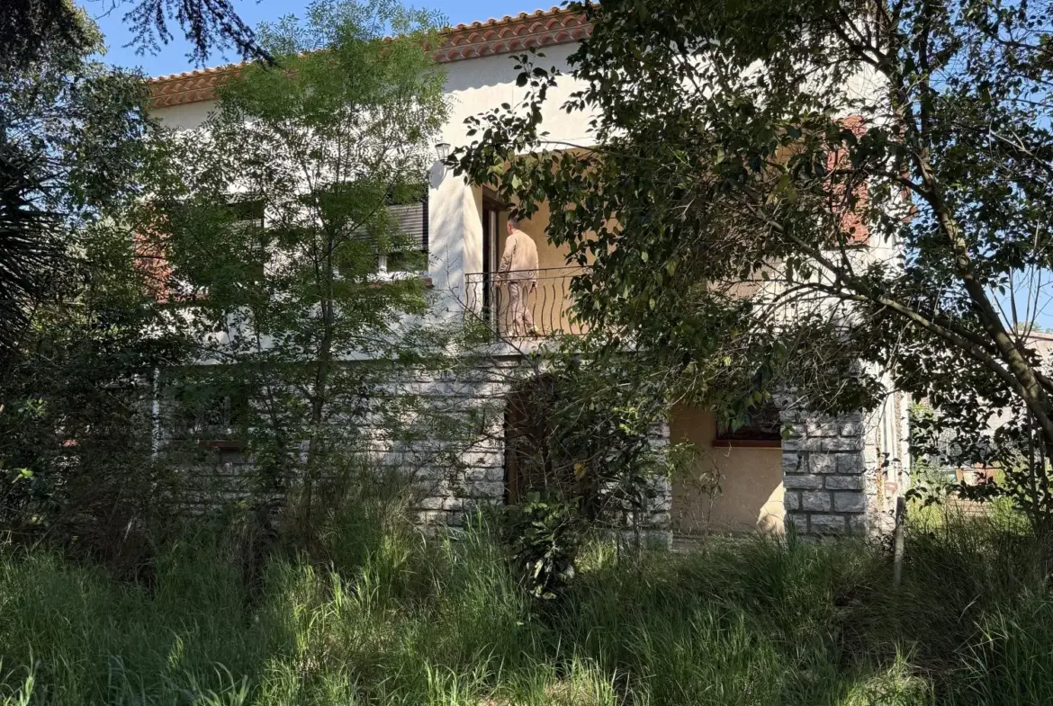Maison à vendre à Lansargues avec fort potentiel de rénovation 