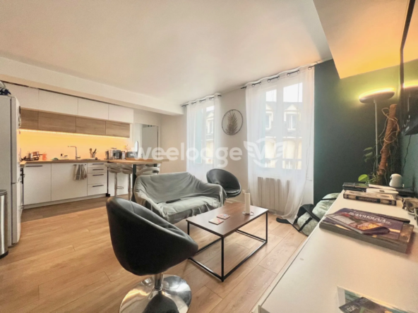 Appartement 52m² meublé à Mantes-la-Jolie, centre-ville, proche gare SNCF