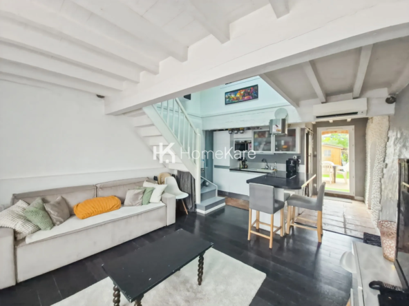 Maison rénovée avec jardin et terrasse à Labarthe-sur-Lèze 31860