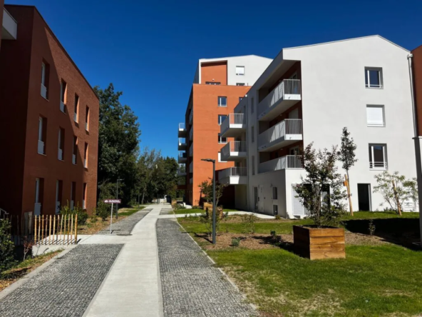 Appartement T3 lumineux avec terrasse à Toulouse Montaudran - 57 m²