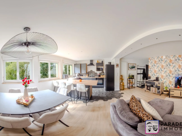 Appartement T3 lumineux de 62 m² rénové à Maxéville avec garage et cave