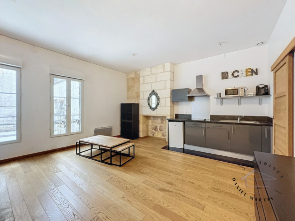 Appartement T1 rénové de 29 m² à Bordeaux, emplacement privilégié