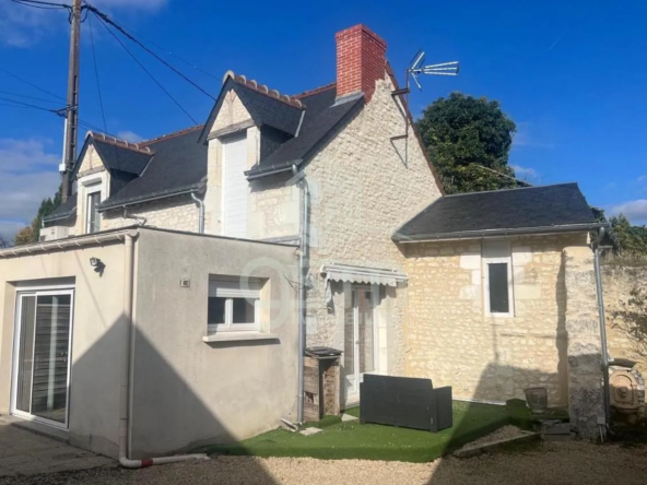 Maison rénovée avec studio indépendant à Marcilly-sur-Vienne – Vue dominante