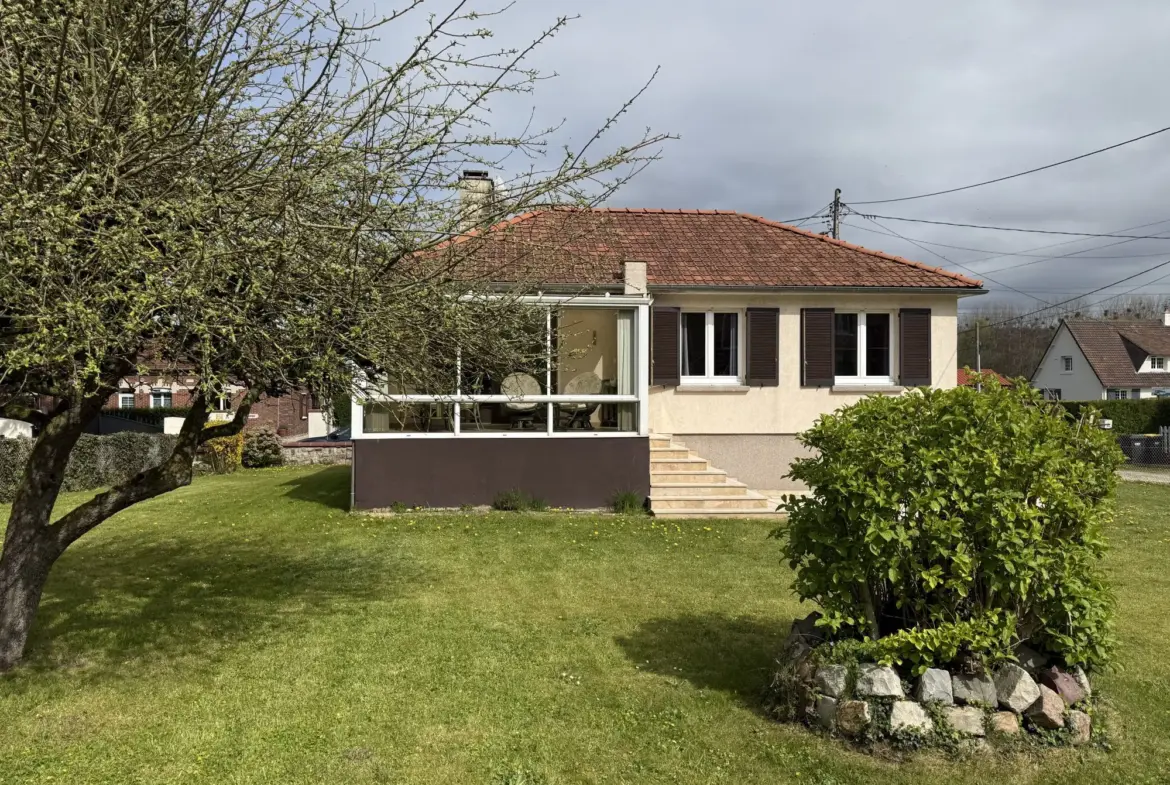 Maison de plain-pied à vendre proche tous commerces à Dieppe 