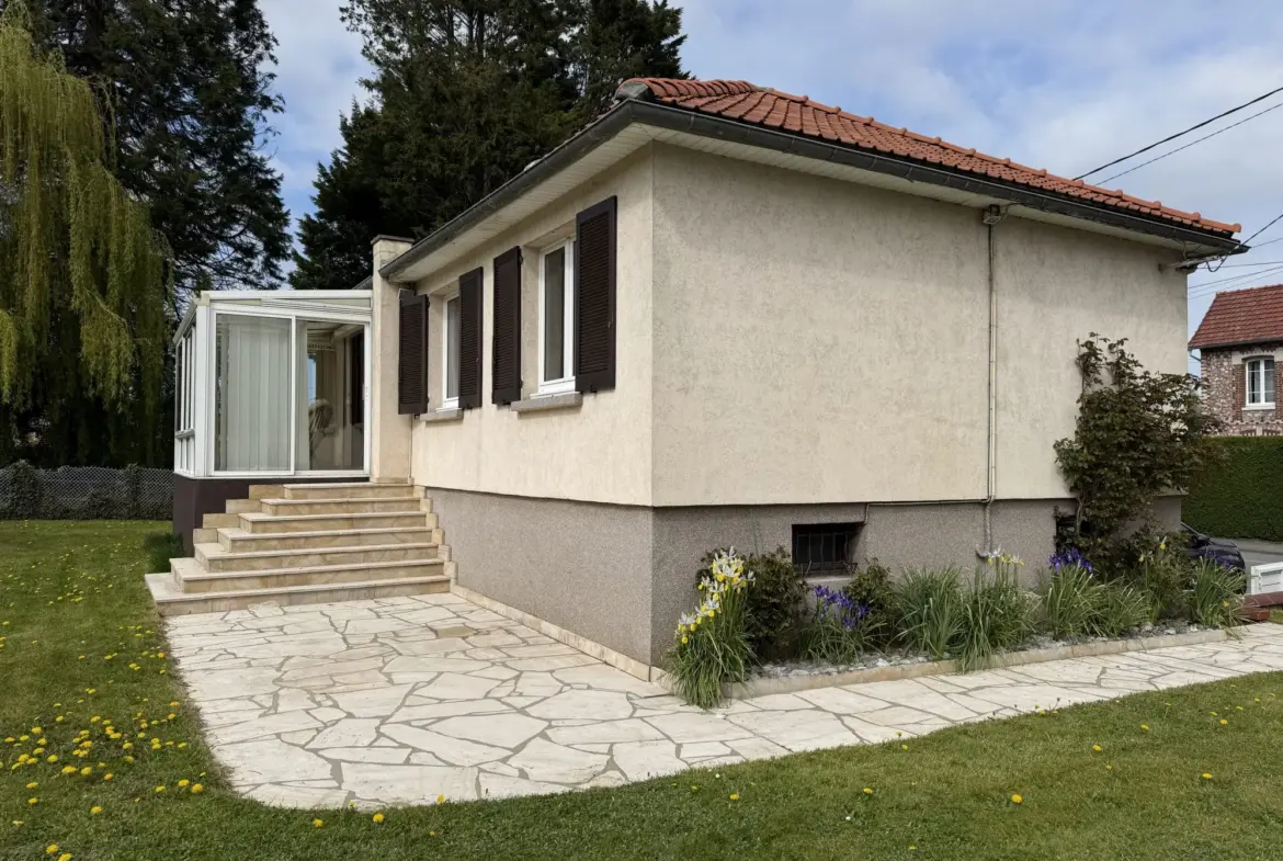 Maison de plain-pied à vendre proche tous commerces à Dieppe 