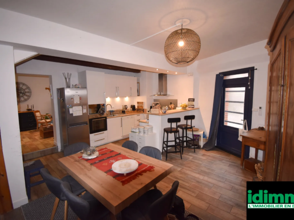 Maison de village avec maison indépendante à Cintegabelle, 143 m², idéal investissement ou résidence