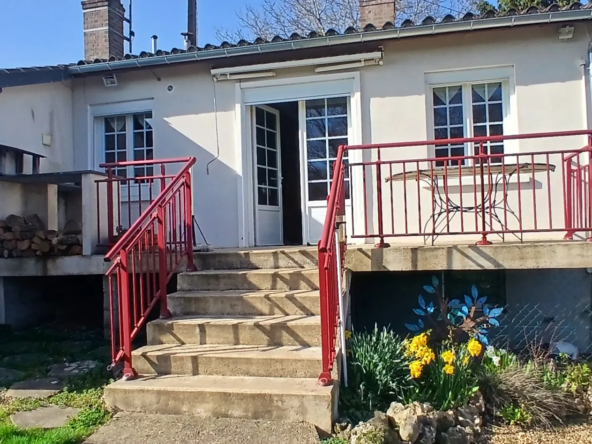 Maison à vendre à Mazange, 114 m² avec terrain et garage, proche Vendôme