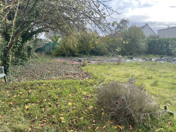 Terrain constructible de 497 m² à Langueux proche du centre-bourg