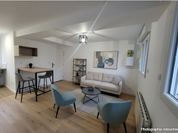 Appartement F2 rénové de 28,6 m² à Bolbec - Idéal pour investissement ou primo-accédant